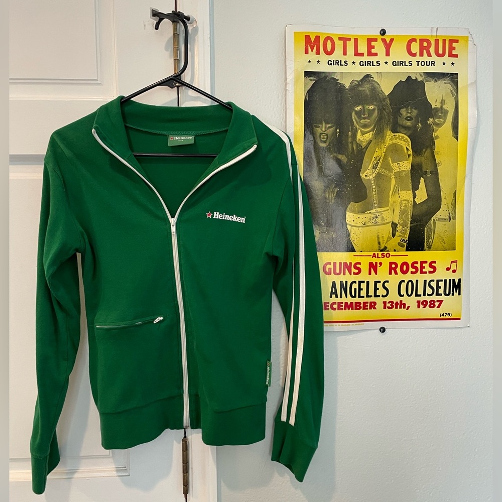 Green Heineken Jacket size S/M